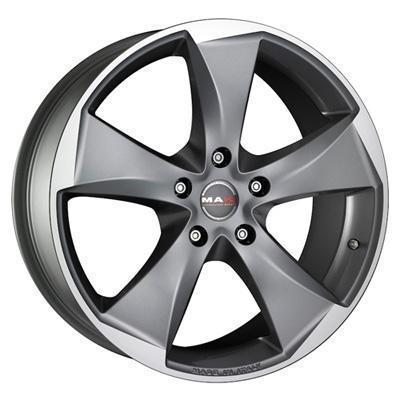 MAK Raptor 5 10.5x20 5*112 ET45 DIA76.1 Graphite Mirror Face Литой