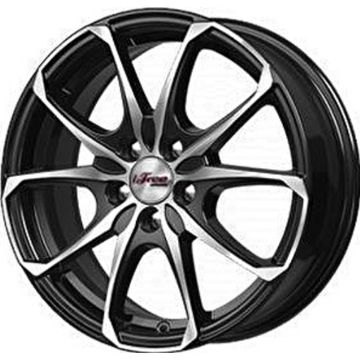 iFree Такеши 6x16 4*100 ET35 DIA67.1 Блэк Джек Литой