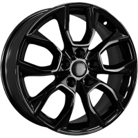 Khomen KHW 1713 7x17 5*114.3 ET45 DIA60.1 Black Литой