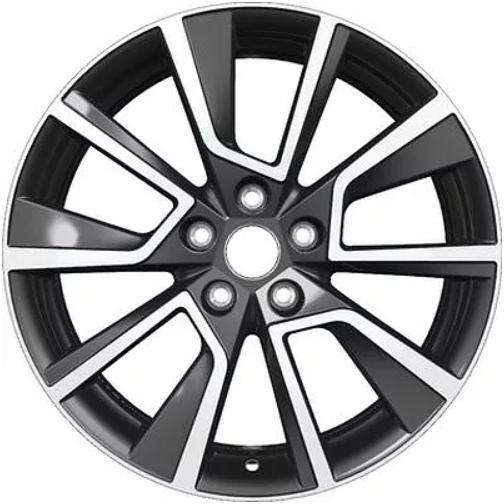 Khomen KHW 1802 7x18 5*114.3 ET38 DIA67.1 Black-FP Литой