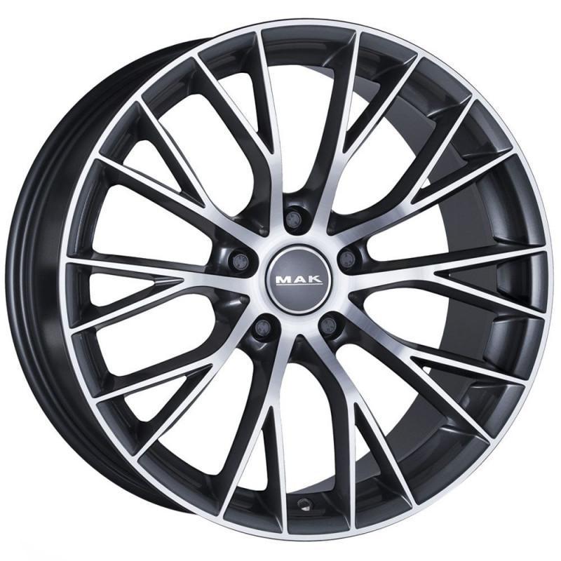 MAK Munchen 8x18 5*108 ET42 DIA63.3 Gunmetal Mirror Face Литой