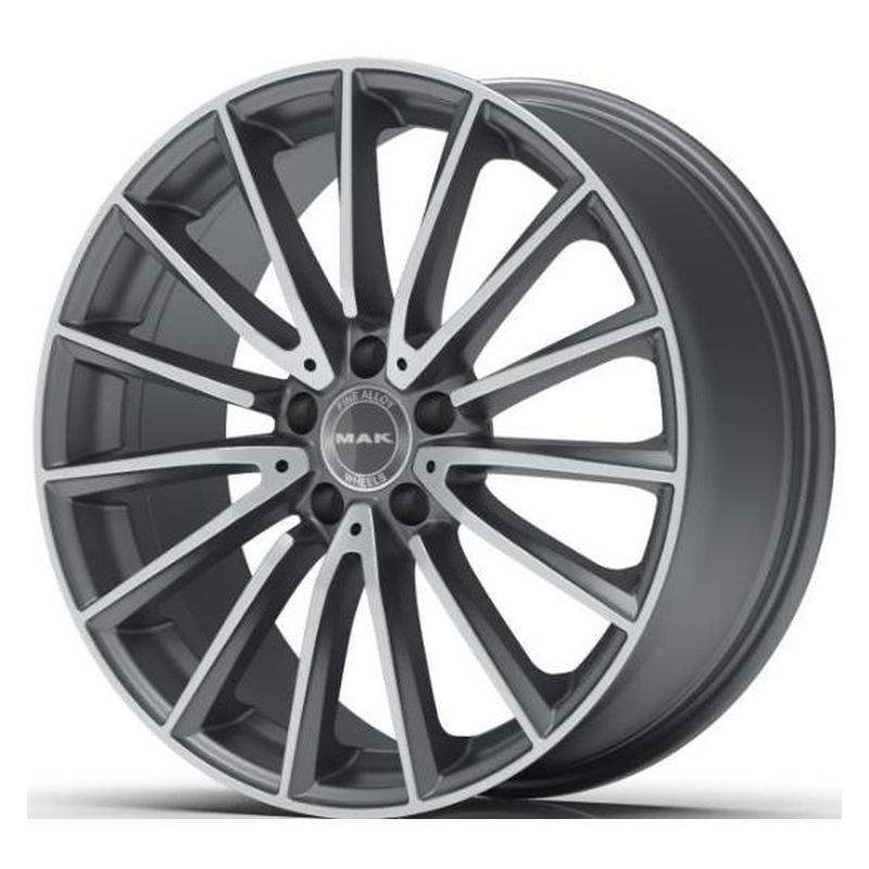 MAK Komet 8x19 5*112 ET48 DIA66.6 Gunmetal Mirror Face Литой