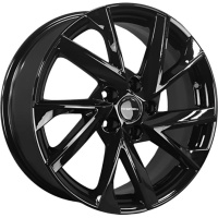 Khomen KHW 1714 7x17 5*110 ET46 DIA63.3 Black Литой