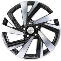 Khomen KHW 1801 7.5x18 5*108 ET40 DIA60.1 Black-FP Литой