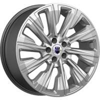 K&K Галего 7.5x19 5*108 ET33 DIA67.1 Дарк платинум Литой