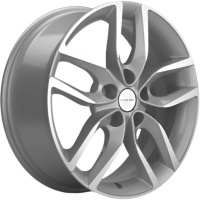 Khomen KHW 1708 6.5x17 5*114.3 ET40 DIA64.1 F-Silver-FP Литой