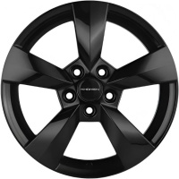Khomen KHW 1504 6x15 5*100 ET40 DIA57.1 Black Литой
