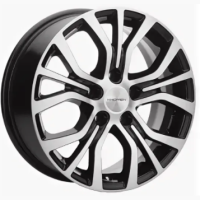 Khomen KHW 1608 6.5x16 5*114.3 ET46 DIA67.1 Black-FP Литой
