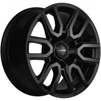 Khomen KHW 1723 8x17 6*139.7 ET50 DIA92.5 Black Литой