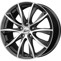 iFree Кazaнтип 7.5x18 5*110 ET37 DIA65.1 Блэк Джек Литой