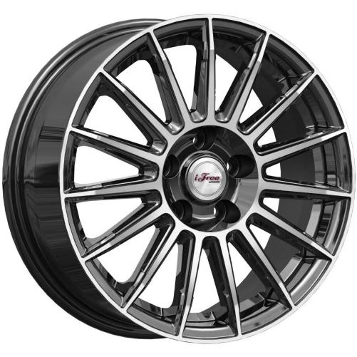 iFree Азур 6.5x16 5*100 ET38 DIA57.1 Блэк Джек Литой