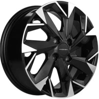 Khomen KHW 1402 5.5x14 4*100 ET43 DIA60.1 Black-FP Литой