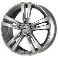 MAK Zenith 6.5x16 5*100 ET35 DIA72.3 Hyper Silver Литой