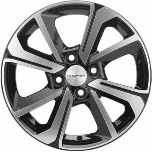 Khomen KHW 1501 6x15 4*98 ET36 DIA58.6 Black-FP Литой