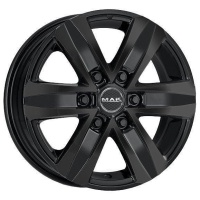 MAK Stone 6 8x18 6*139.7 ET30 DIA100.1 Gloss Black Литой