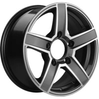 Khomen KHW 1614 6.5x16 5*139.7 ET40 DIA98.5 Gray-FP Литой