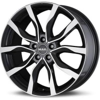 MAK Highlands 7x17 5*110 ET41 DIA65.1 Black mirror Литой