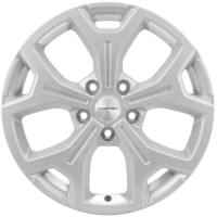 Khomen KHW 1710 6.5x17 5*120 ET55 DIA65.1 F-Silver Литой