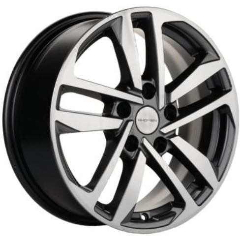 Khomen KHW 1612 6.5x16 5*114.3 ET45 DIA60.1 Gray-FP Литой