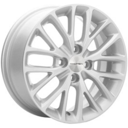 Khomen KHW 1506 6x15 4*100 ET50 DIA60.1 F-Silver Литой