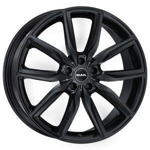 MAK Allianz 9.5x19 5*112 ET39 DIA66.6 Gloss Black Литой