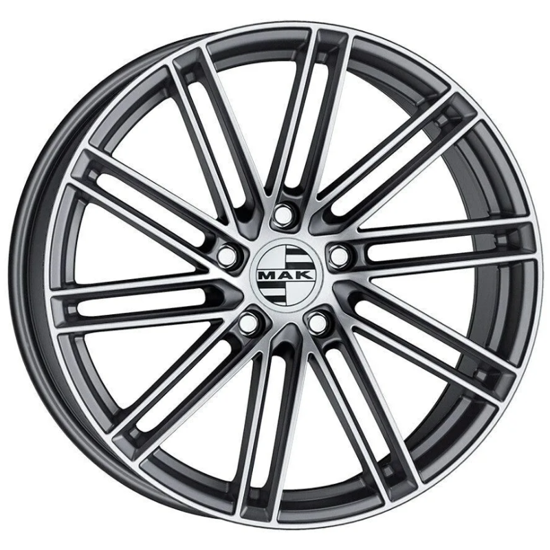 MAK Leipzig 9.5x22 5*130 ET68 DIA71.6 Gunmetal Mirror Face Литой
