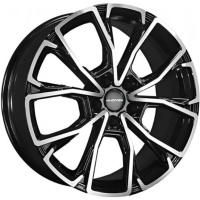 Khomen KHW 1907 7.5x19 5*108 ET47 DIA60.1 Black-FP Литой