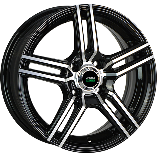 Megami MGM-1 5.5x14 4*98 ET35 DIA58.6 BKF Литой