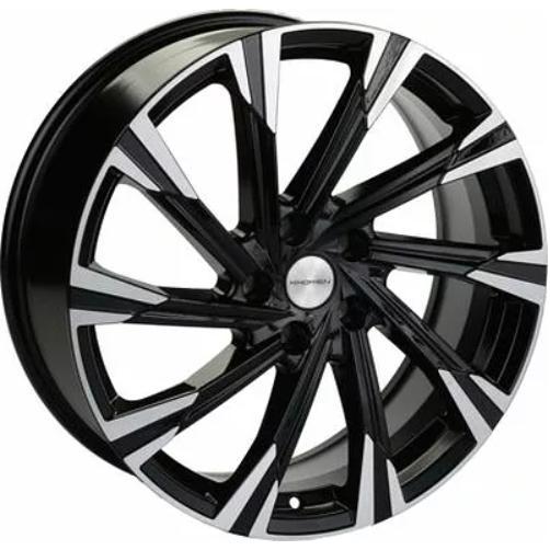 Khomen KHW 1901 7.5x19 5*108 ET46 DIA63.3 Black-FP Литой