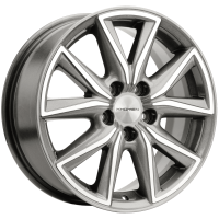 Khomen KHW 1706 7x17 5*114.3 ET39 DIA60.1 G-Silver-FP Литой