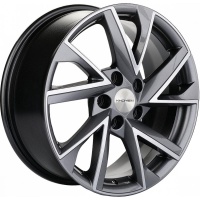 Khomen KHW 1714 7x17 5*110 ET40 DIA67.1 Gray-FP Литой