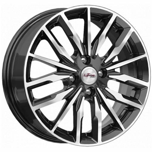iFree Миконос 6x16 4*100 ET45 DIA60.1 Блэк Джек Литой