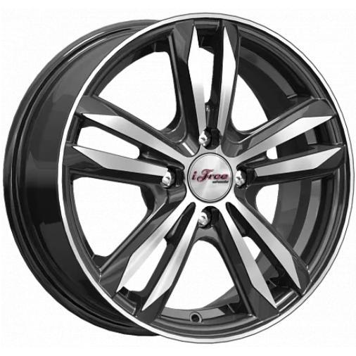 iFree Маскот 6x15 4*100 ET46 DIA54.1 Блэк Джек Литой