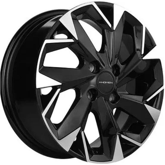 Khomen KHW 1402 5.5x14 4*98 ET35 DIA58.6 Black-FP Литой