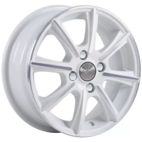 Скад Монако 5.5x14 4*98 ET38 DIA58.6 Алмаз белый Литой