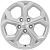 Khomen KHW 1606 6.5x16 5*114.3 ET46 DIA67.1 G-Silver Литой