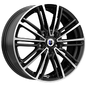 K&K Эрфурт 7x17 5*100 ET48 DIA56.1 Алмаз черный Литой