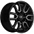 Khomen KHW 1723 8x17 6*139.7 ET50 DIA92.5 Black Литой