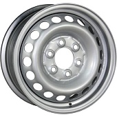 Trebl 9495 6.5x16 5*130 ET66 DIA89.1 Silver Штампованный