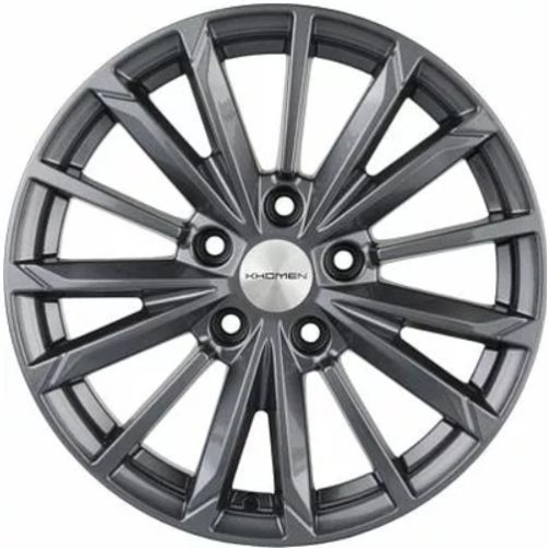 Khomen KHW 1611 6.5x16 5*108 ET50 DIA63.3 Gray Литой