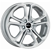 MAK Hessen 7x17 5*112 ET42 DIA76.1 Silver Литой