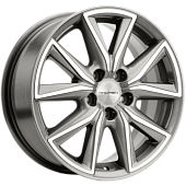 Khomen KHW 1706 7x17 5*114.3 ET45 DIA60.1 G-Silver-FP Литой