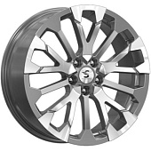 Скад КР003 7.5x19 5*114.3 ET39 DIA66.1 Diamond gloss graphite Литой